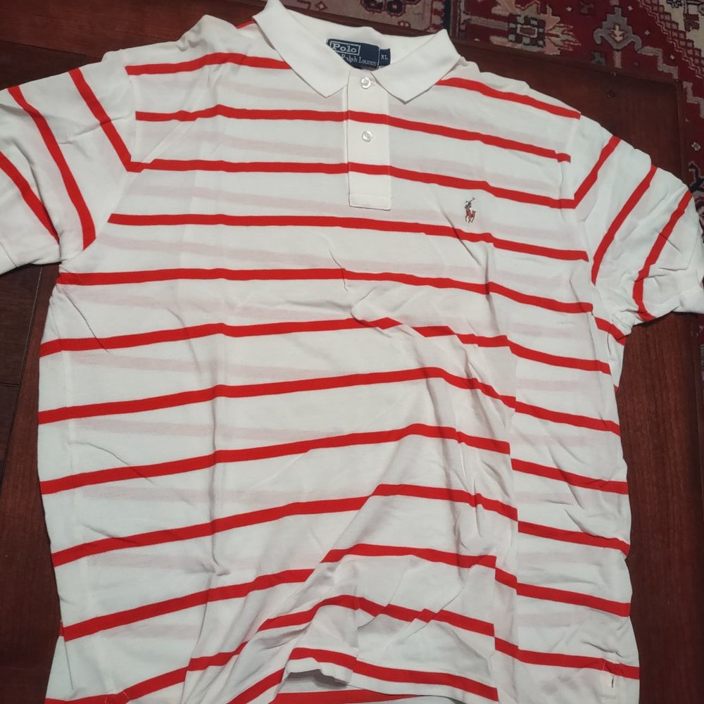 Ralph Lauren Polo shirt red stripe